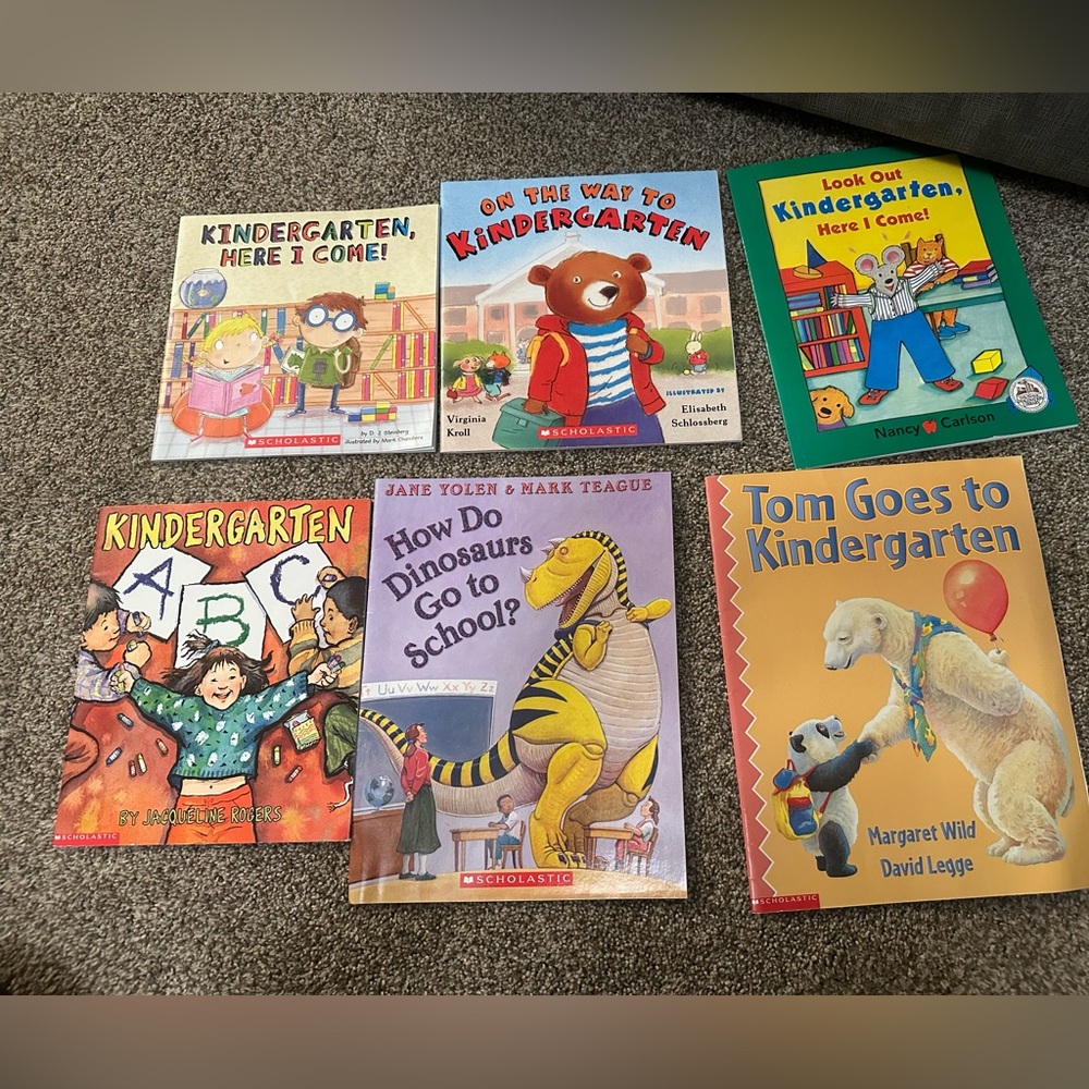 Kindergarten themed books